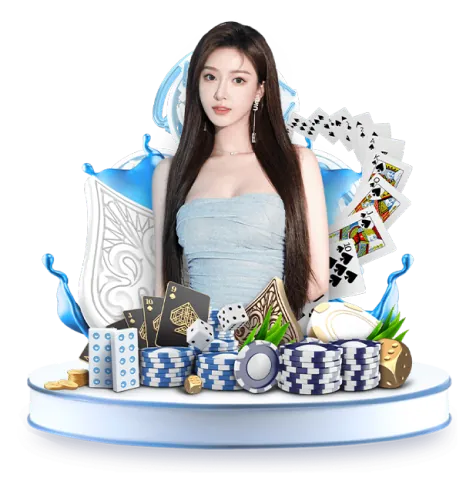 Hình ảnh bàn chơi casino trực tuyến với các trò Baccarat, Roulette, Blackjack